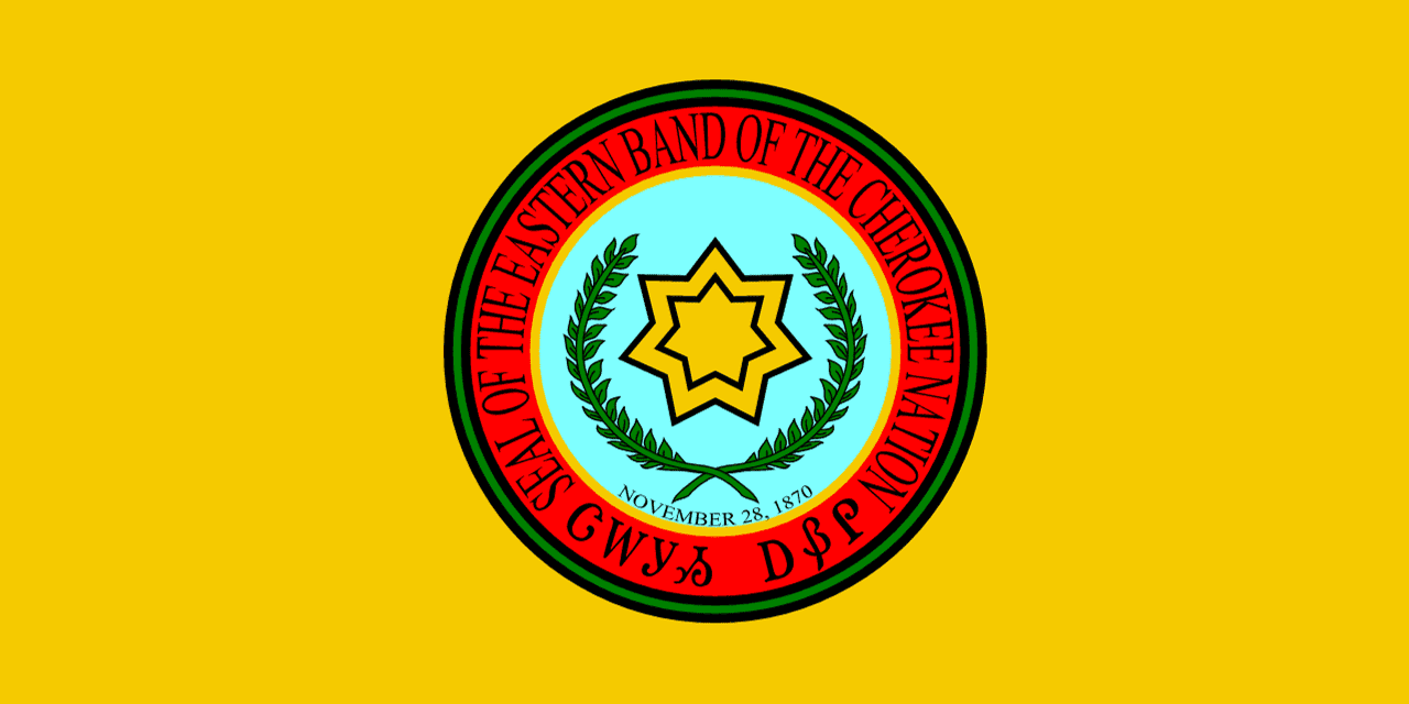 Eeastern Band of Cherokee Flag